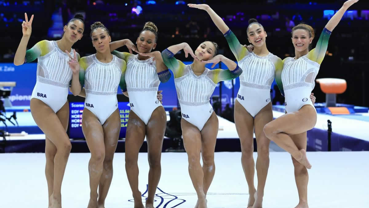 Meninas da Ginástica Artística brasileira